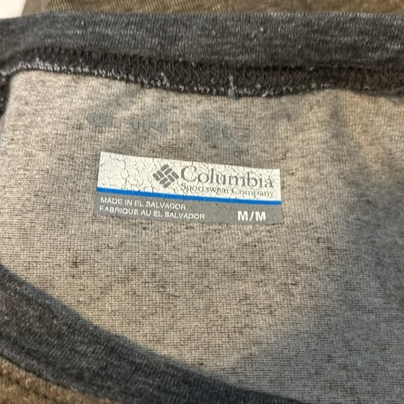 Columbia men’s brown and gray long sleeve t-shirt size medium - Picture 7 of 8